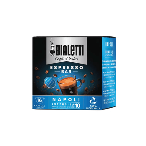 Bialetti Espresso Bar Napoli Coffee Capsules 16 Capsules - For Bialetti Machines Only - CAFELAX