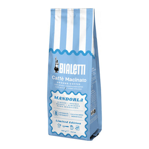 Bialetti Perfetto Moka Caffe Macianto Mandorla Ground Coffee 250g