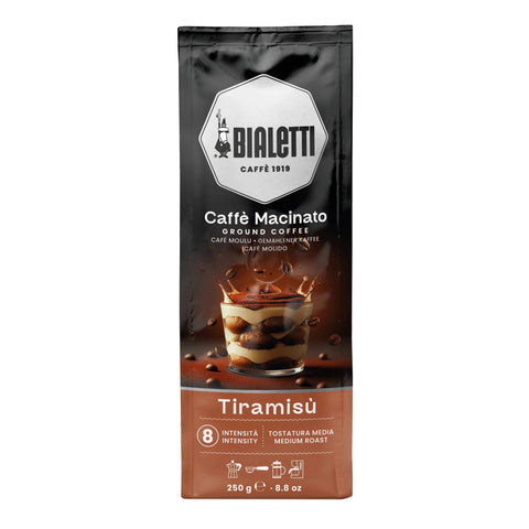 Bialetti Perfetto Moka Tiramisu Ground Coffee 250g