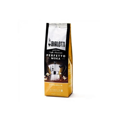 Bialetti Perfetto Moka Vaniglia Ground Coffee 250g - CAFELAX