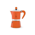 Bialetti Rainbow Moka Pot - 1 Cups - Orange Hand - CAFELAX