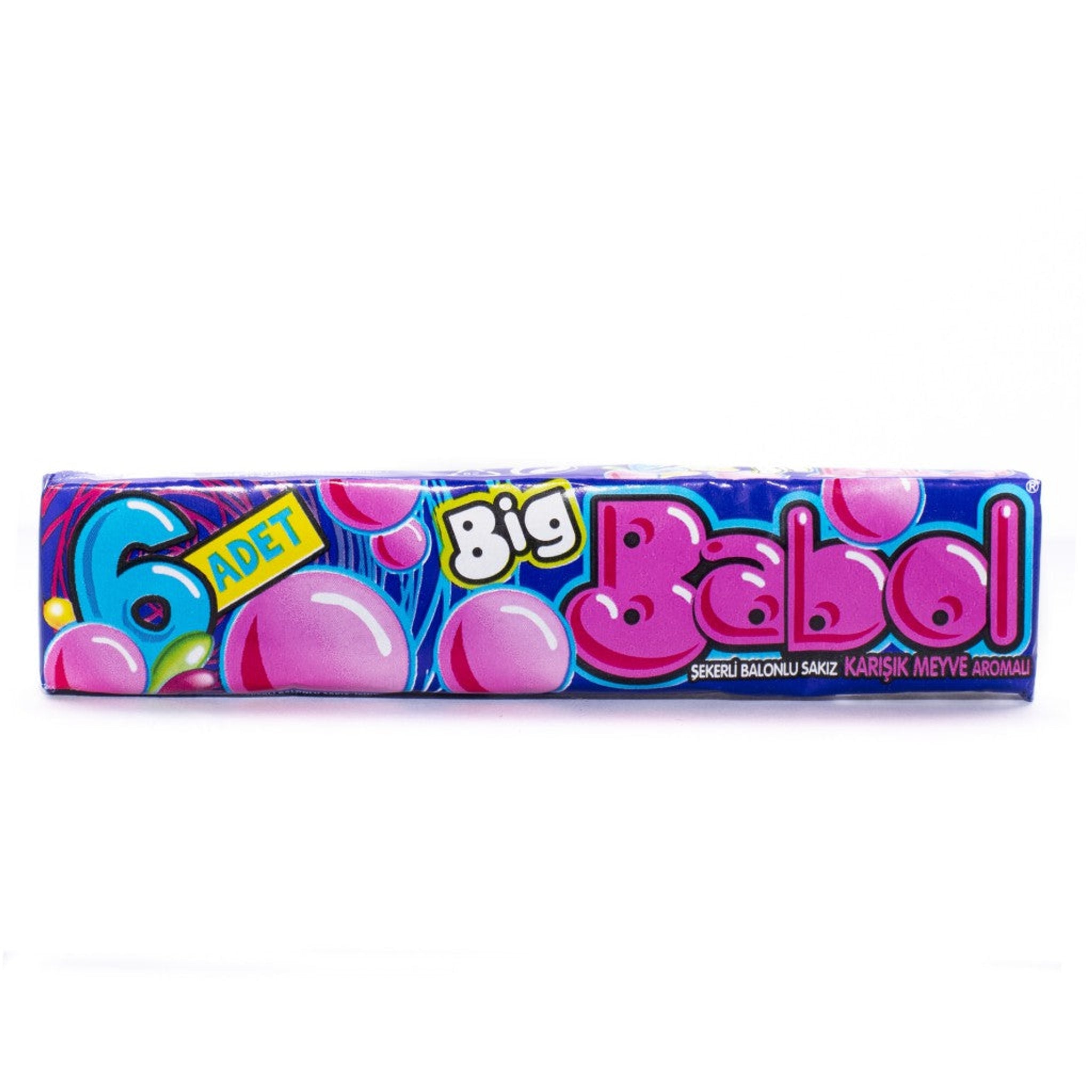Big Babol Karisik Meyve Aromali Bubble Gum 27g – CAFELAX