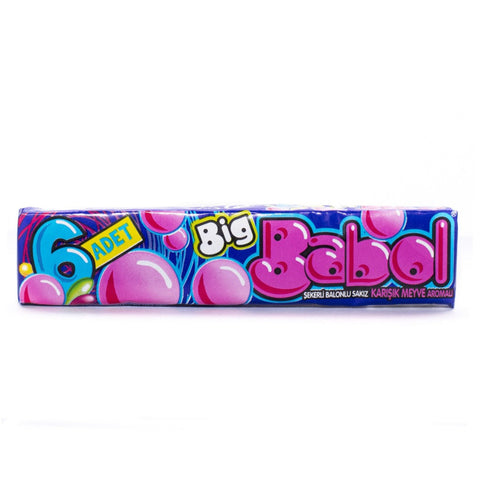 Big Babol Karisik Meyve Aromali Bubble Gum 27g