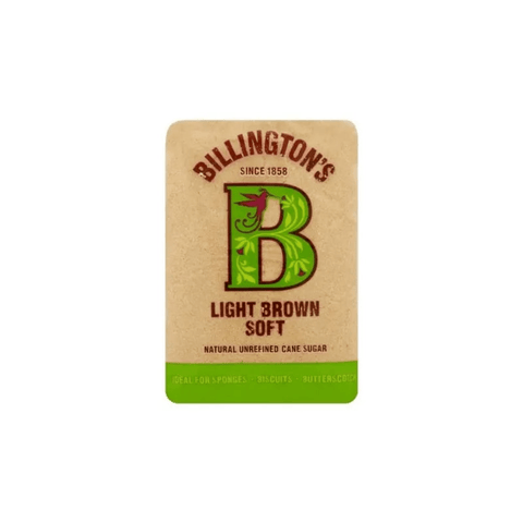 Billington's Light Brown Soft Sugar 1kg - CAFELAX
