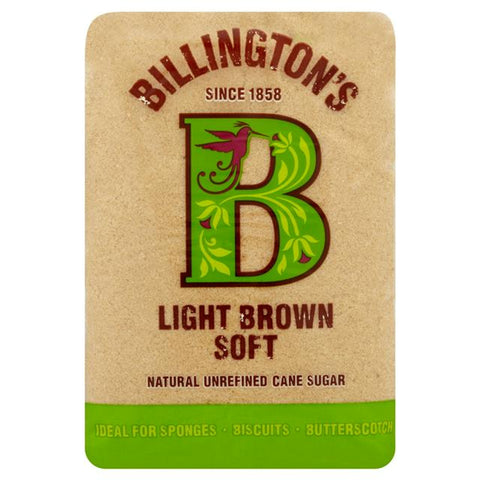 Billington's Light Brown Soft Sugar 3Kg