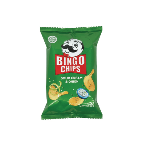 Bingo Sour Cream & Onion Flavor Chips 40g