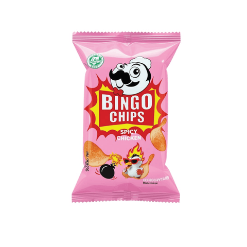 Bingo Spicy Chicken Flavor Chips 40g