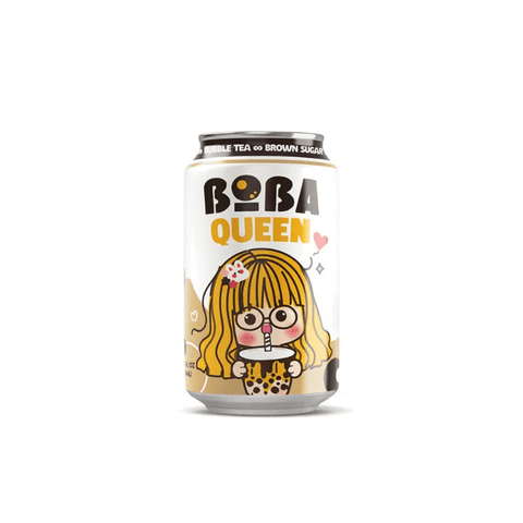 Nawon Boba Queen With Brown Sugar Bubble Milk Tea Drink 330ml - CAFELAX