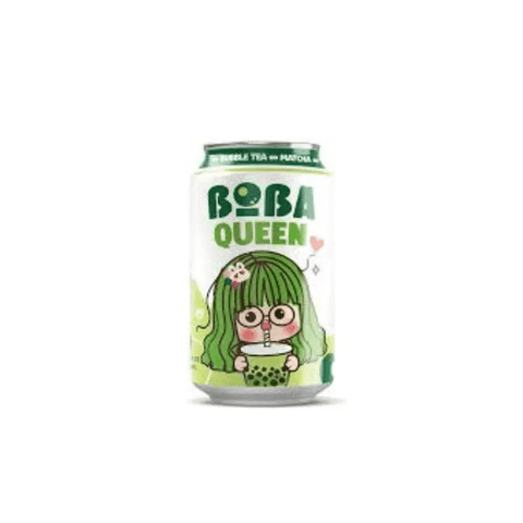 Nawon Boba Queen With Matcha Bubble Milk Tea Drink 330ml - CAFELAX