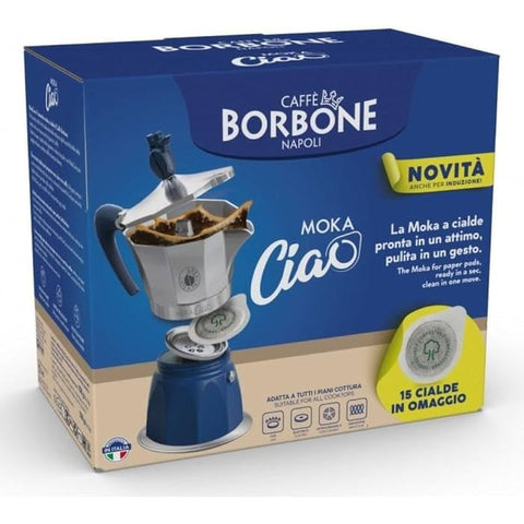 Borbone Moka Ciao 3 Cups & 15 Pods