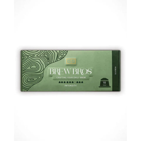 Brew Bros Robuste Coffee Capsules - 10 Capsules
