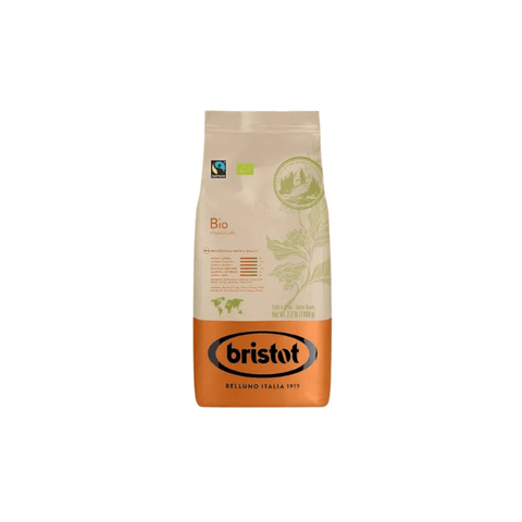 Bristot Bio Organic Whole Beans Coffee 1 kg - CAFELAX