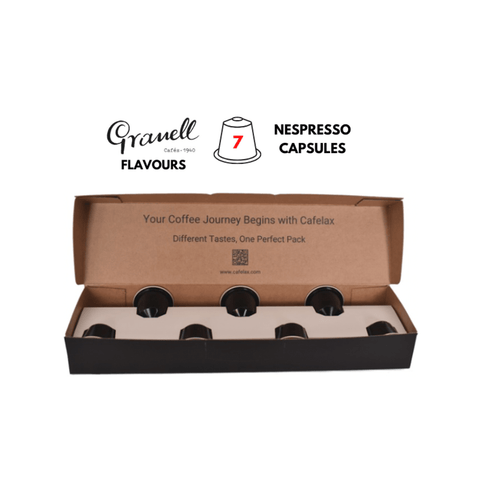 CAFELAX Variant Granell Flavours Capsules - 7 Capsules - CAFELAX