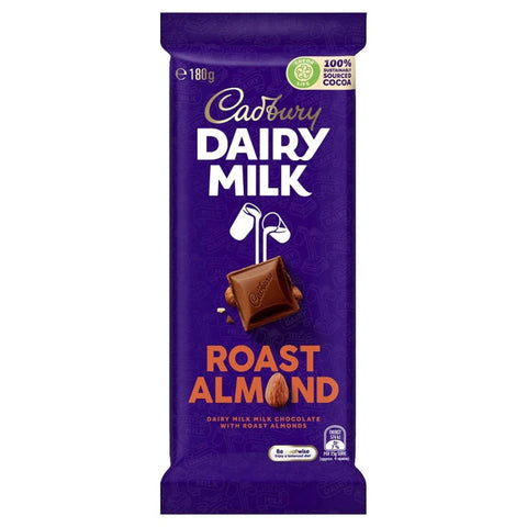 Cadbury Dairy Milk Chocolate Roast Almond 130g
