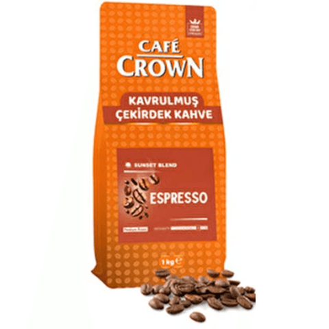 Cafe Crown Espresso Coffee Whole Beans 1Kg