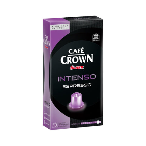 Cafe Crown Espresso Intenso Coffee 10-Capsules