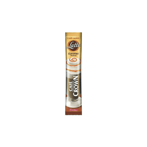 Cafe Crown Special caramel Latte Milk Foam Instant Coffee - 1 Sachet - CAFELAX