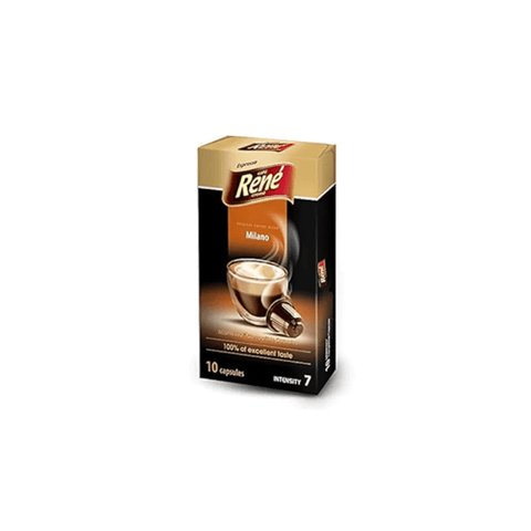 Cafe Rene Milano Coffee Capsules - 10 Capsules - CAFELAX