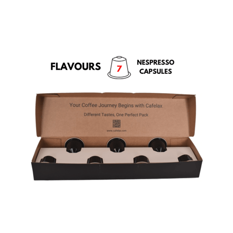 Cafelax Variant Flavours Capsules - 7 Capsules - CAFELAX