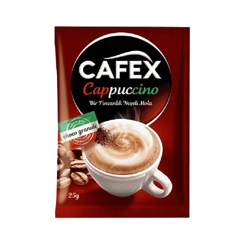 Cafex Cappuccino With Chocolate Coffee 25g