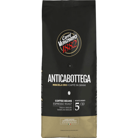 Caffè Vergnano Antica Bottega 100% Arabica  Whole Beans Coffee 500g