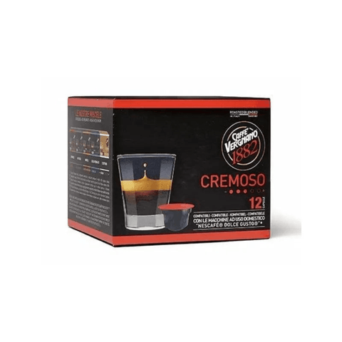 Caffè Vergnano Cremoso Dolce Gusto Coffee Capsules - 12 Capsules - CAFELAX