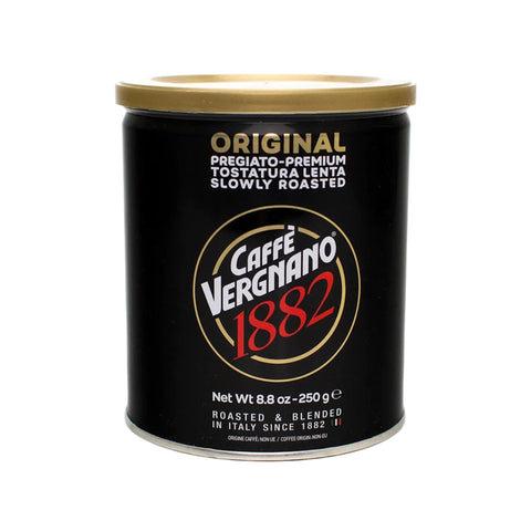 Caffè Vergnano Original Espresso Ground Coffee Can 250g