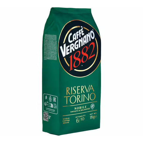 Caffè Vergnano Riserva Torino Nobile Whole Beans Coffee 1 Kg
