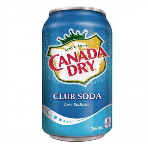 Canada Dry Club Soda Drink 355ml