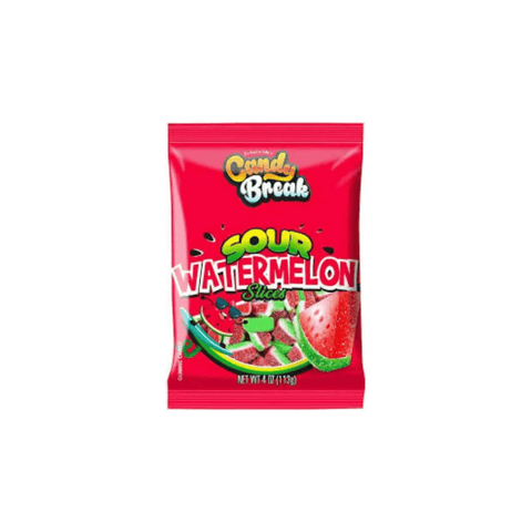 Candy Break Sour Watermelon Candy 113g - CAFELAX