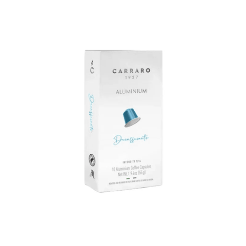 Carraro Decaffeinato Coffee Capsules - 10 Capsules - CAFELAX