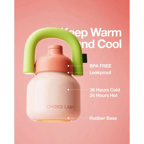 Chako Lab LinLin Kettle Pink & Mint Green 1 L