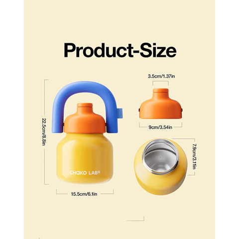 Chako Lab LinLin Kettle Yellow & Blue 1 L