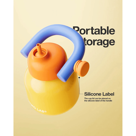 Chako Lab LinLin Kettle Yellow & Blue 1 L
