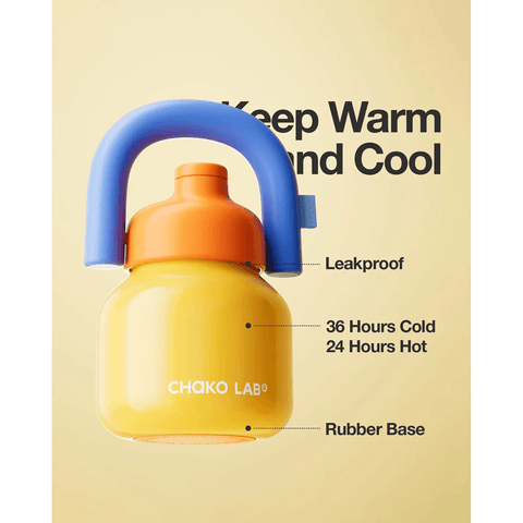Chako Lab LinLin Kettle Yellow & Blue 1 L