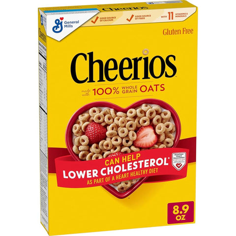 Cheerios 100% Whole Grain Oats Gluten Free Cereal 340g