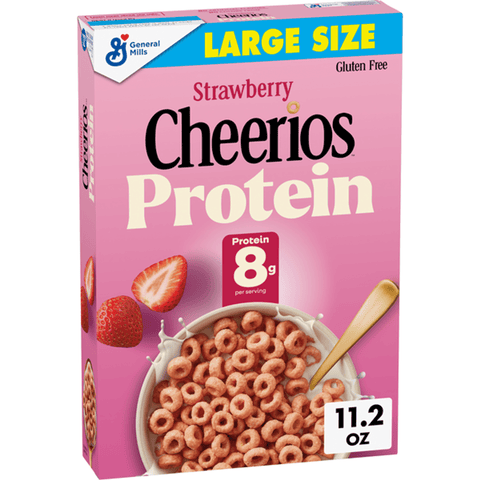 Cheerios Strawberry Protein Gluten Free Cereals 317g
