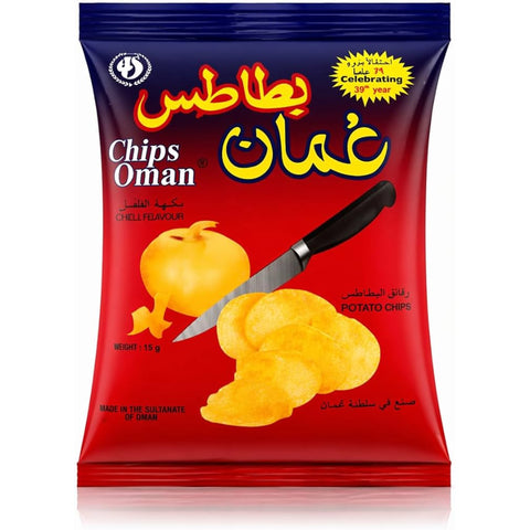 Chips Oman Chilli Flavour Chips 15g