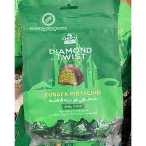 Choco Lake Twist Milk Chocolate With Pistachio Balls 180g