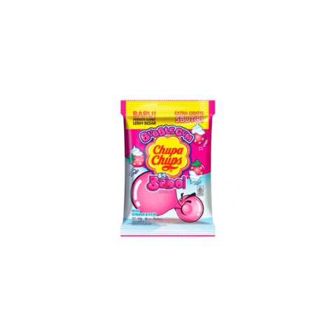 Chupa Chups Big Babol Rasa Stroberi & Krim Bubble Gum 152g