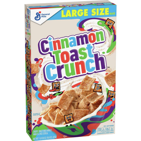 Cinnamon Toast Crunch Blasted With Real Cinnamon Cereal 476g