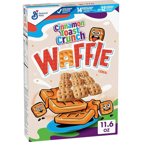 Cinnamon Toast Crunch Waffle Cereals 328g