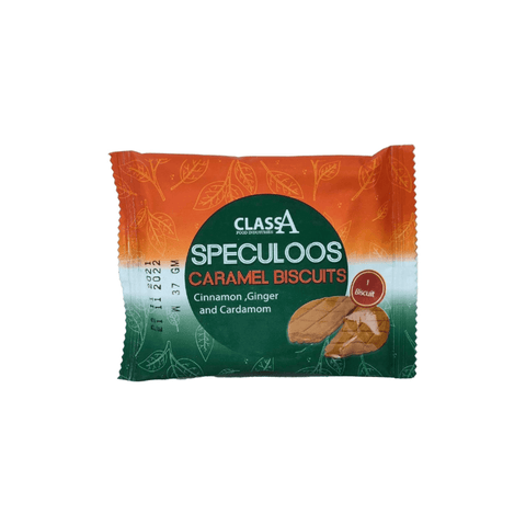 Class A Speculoos Caramel Biscuits 37g - CAFELAX