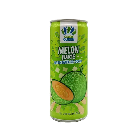 Coco Queen Melon Juice With Nata De Coco 240ml