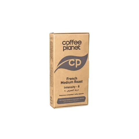 Coffee Planet French Medium Roast Coffee Capsules - 10 Capsules - CAFELAX