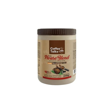 Coffee Talks House Blend Medium Ground Coffee 250g - CAFELAX