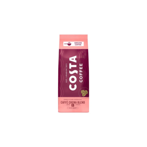 Costa Caffe Crema Blend Dark Roast Ground Coffee 200g - CAFELAX