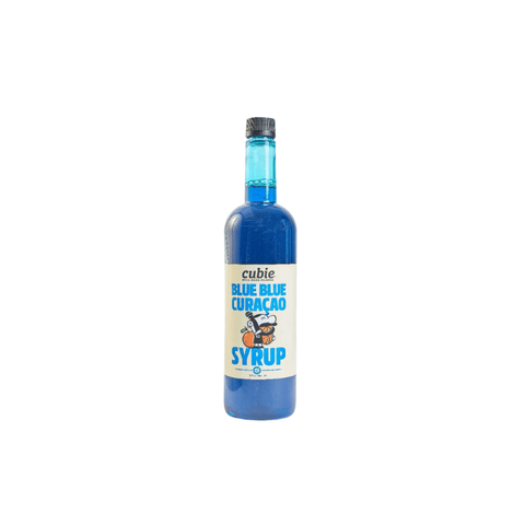 Cubie Blue Curacao Syrup 1L - CAFELAX
