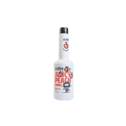 Cubie Juicy Peach Puree 1L - CAFELAX