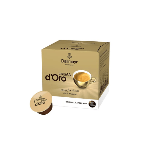 Dallmayr Crema d’Oro Dolce Gusto Coffee Capsules - 16 Capsules - CAFELAX